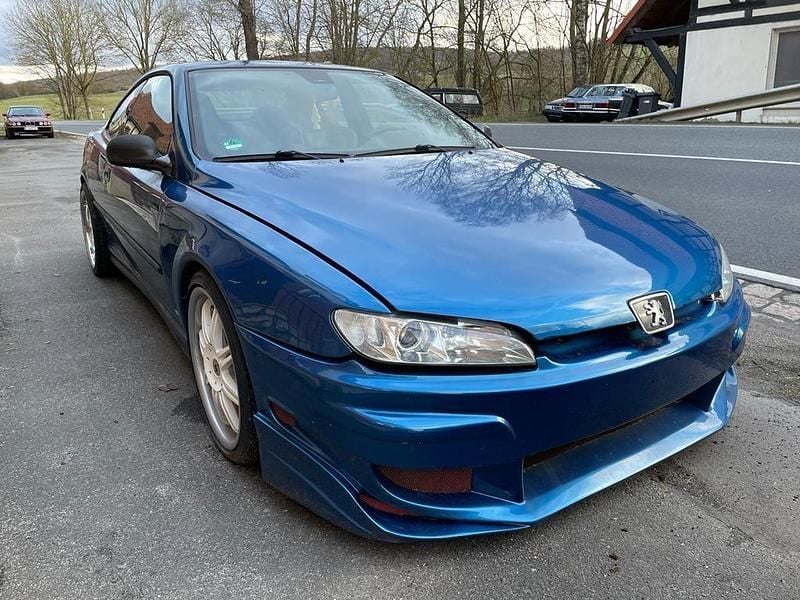 Blau Gebraucht 1999 Peugeot 406 Coupe Coupé | 2.499 € - Bild 1/4