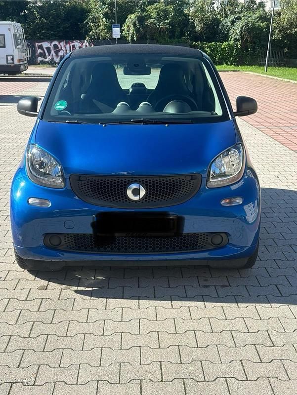 Blau Gebraucht 2019 Smart ForTwo Coupé Brabus Coupé | 8.690 € (Superpreis) - Bild 1/4