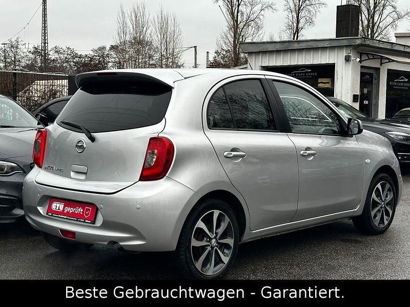Gebraucht Nissan Micra N-TEC 80 PS (58 kW) 2016 Silber Limousine