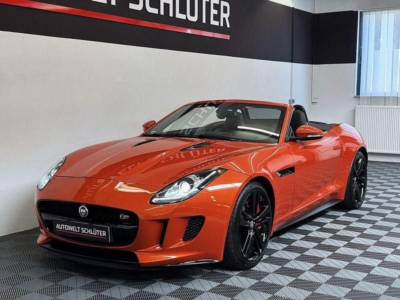 Gebraucht Jaguar F-Type S 495 PS (364 kW) 2013 Orange Cabrio