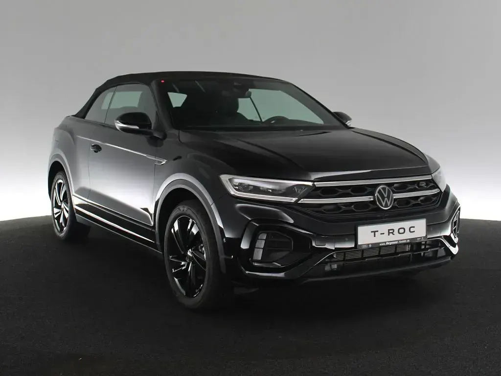 Neu VW T-Roc Cabriolet R-line 150 PS (110 kW) 2026 Schwarz Cabrio
