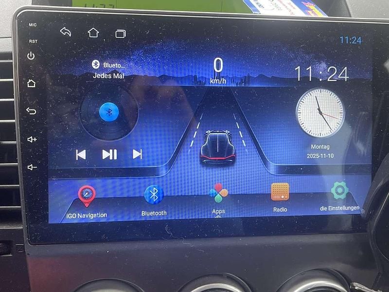 Gebraucht Mazda 5 Exclusive 116 PS (85 kW) 2005 Blau Van / Kleinbus