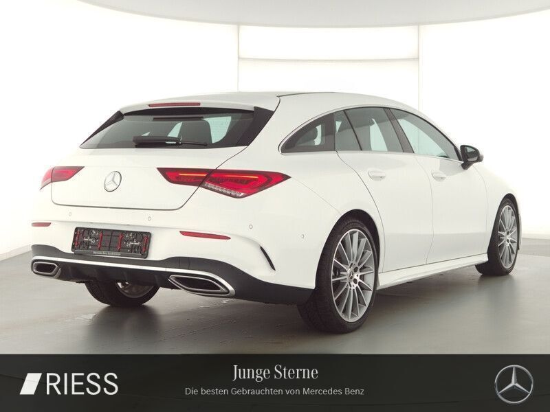 Gebraucht Mercedes CLA200 AMG 150 PS (110 kW) 2022 Weiss Kombi