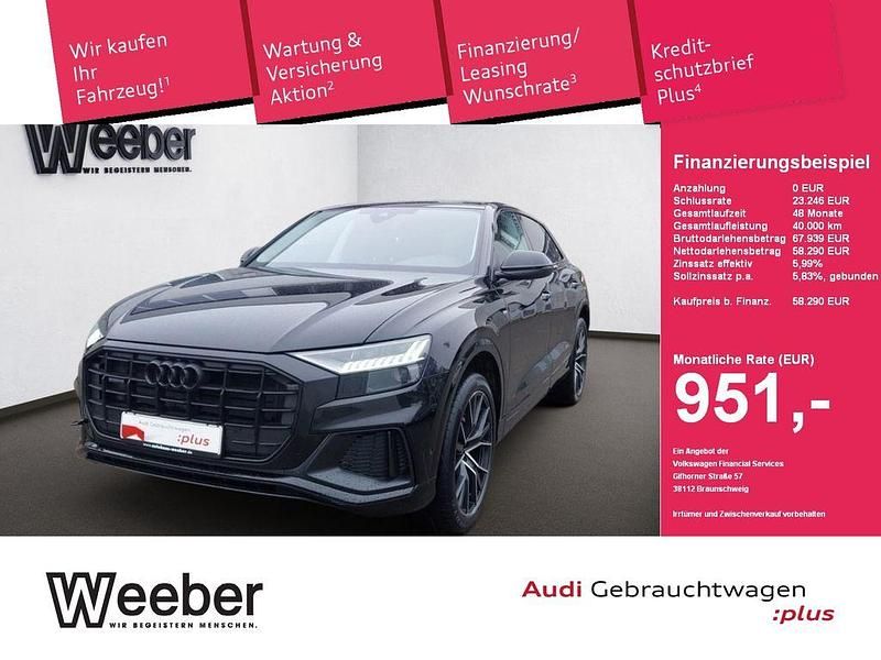 Gebraucht Audi Q8 Ambiente 231 PS (169 kW) 2023 Mythosschwarz metallic SUV