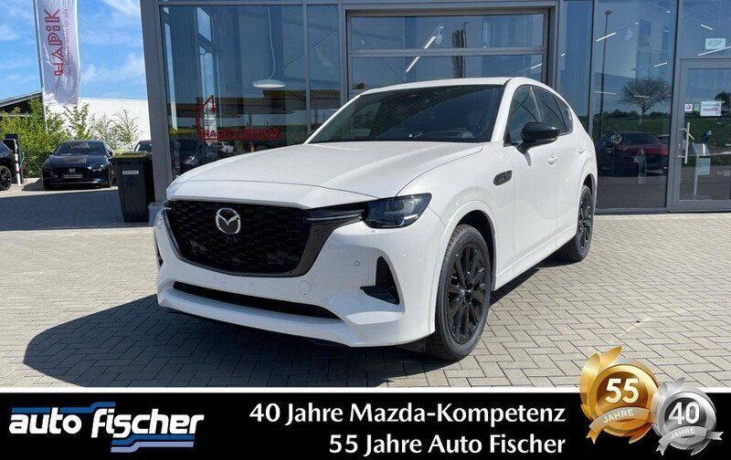 Rhodium white Neu 2025 Mazda CX-60 Homura-Line SUV | 53.290 € (Fairer Preis) - Bild 1/4