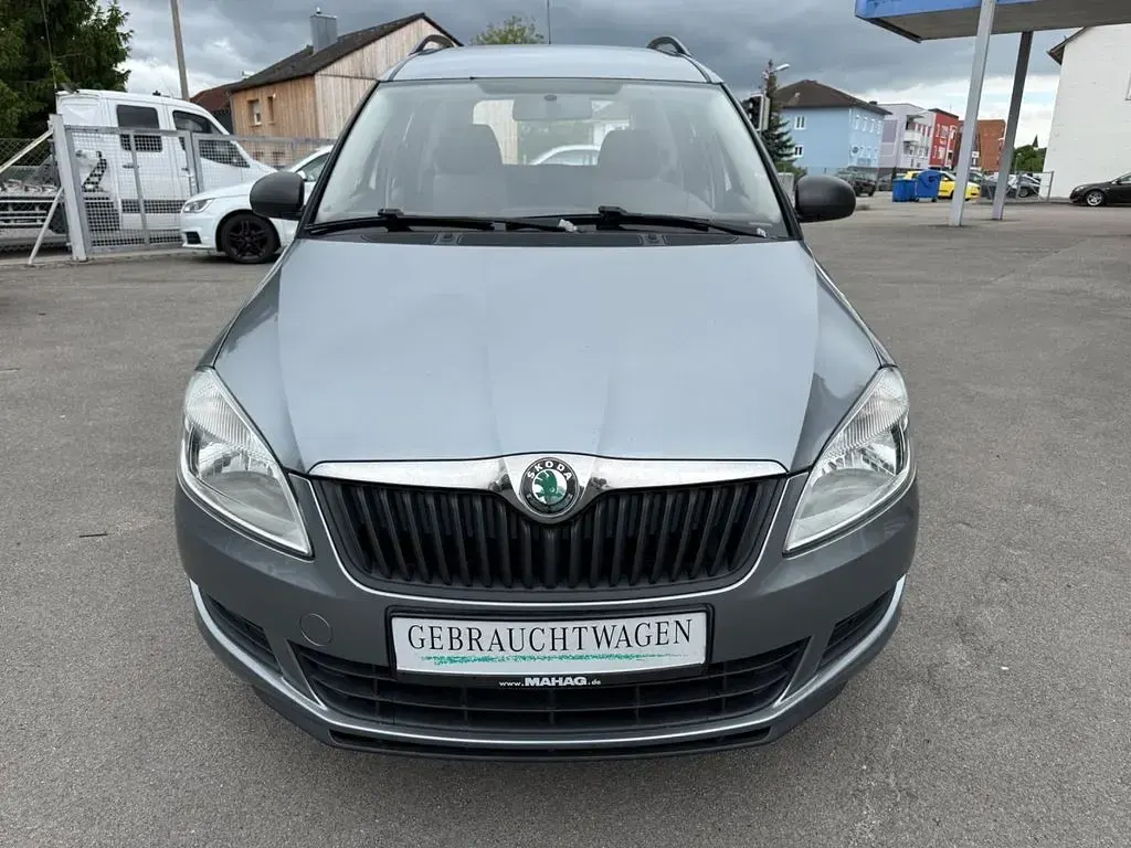 Gebraucht Skoda Roomster Plus Edition 86 PS (63 kW) 2011 Grau Van / Kleinbus