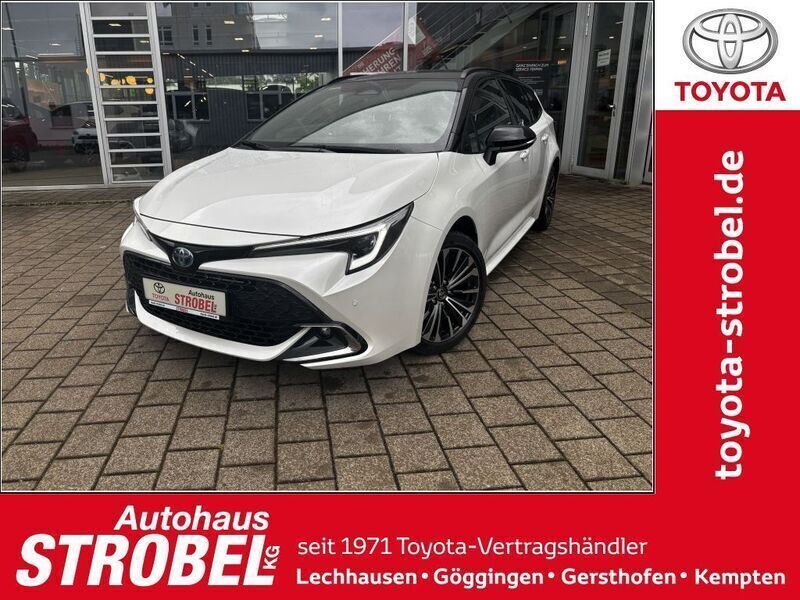 Platinumweiss/dachschwarz Neu 2025 Toyota Corolla Kombi | 30.980 € - Bild 1/4