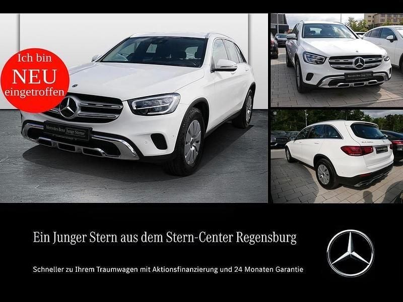 Unilack polarweiß Gebraucht 2022 Mercedes GLC220 SUV | 33.898 € (Guter Preis) - Bild 1/4
