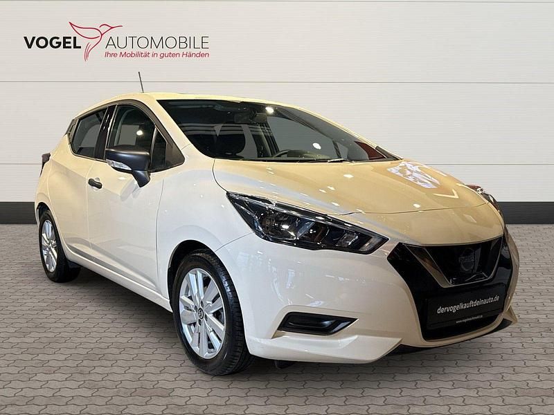 Gebraucht Nissan Micra Visia+ 71 PS (52 kW) 2018 Ivory s Kleinwagen