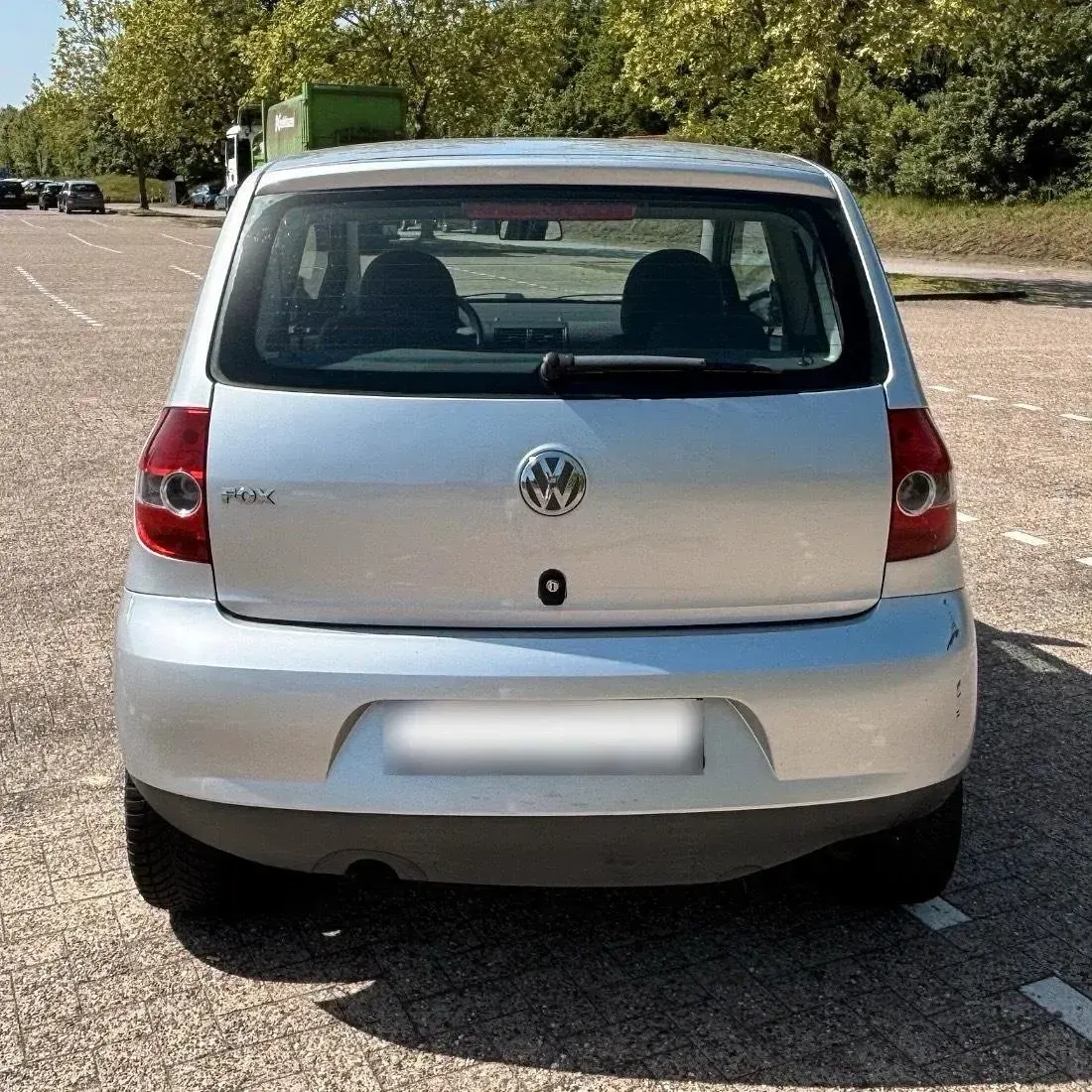 Gebraucht VW Fox 54 PS (39 kW) 2006 Silber Kleinwagen