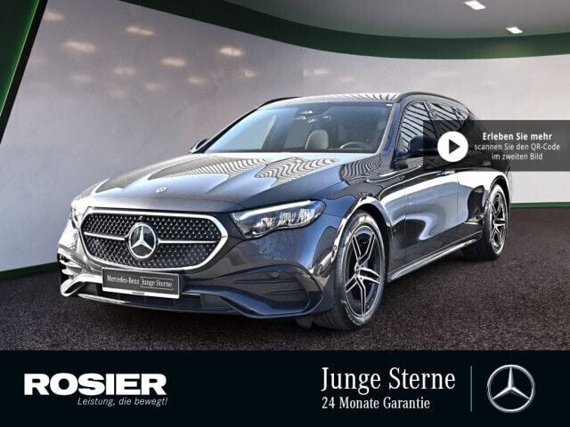 Grau / graphitgrau Gebraucht 2023 Mercedes E220 AMG line Kombi | 50.970 € (Etwas zu teuer) - Bild 1/4