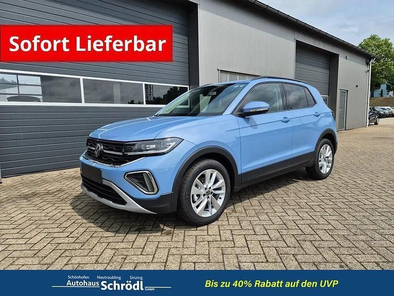 Neu VW T-Cross Life 116 PS (85 kW) 2026 Clear blue metallic SUV