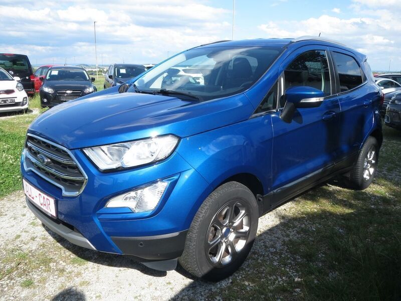 Blau Gebraucht 2018 Ford Ecosport Titanium SUV | 11.990 € (Fairer Preis) - Bild 1/4
