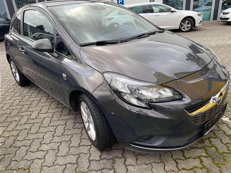 Gebraucht Opel Corsa 101 PS (74 kW) 2015 Grau Kleinwagen