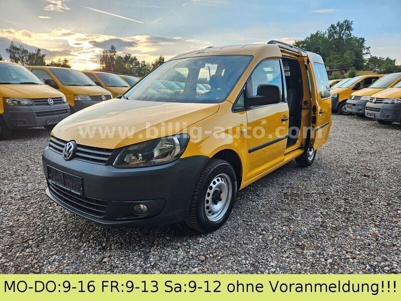Gebraucht VW Caddy 110 PS (80 kW) 2013 Gelb Van / Kleinbus