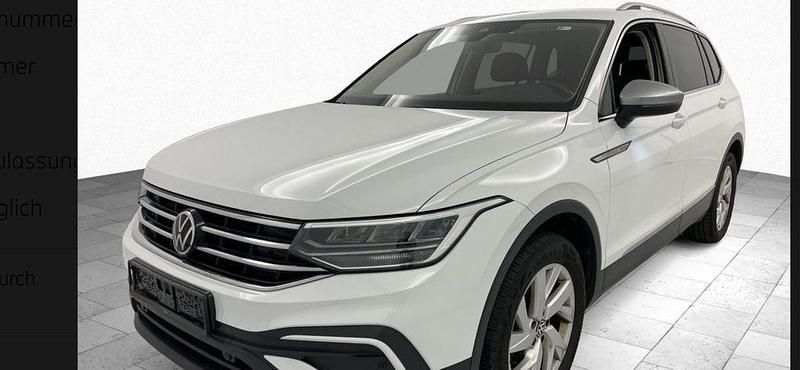 Weiß Gebraucht 2022 VW Tiguan Allspace Life SUV | 21.900 € (Fairer Preis) - Bild 1/4