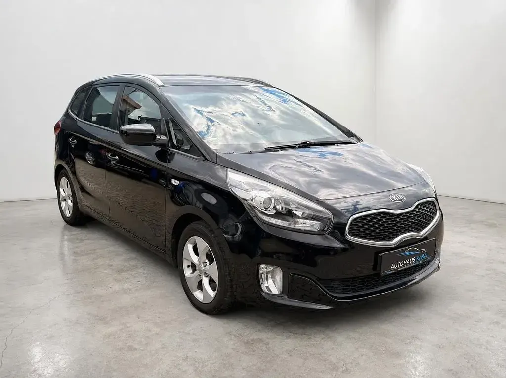 Gebraucht Kia Carens Edition 7 136 PS (100 kW) 2013 Schwarz Van / Kleinbus