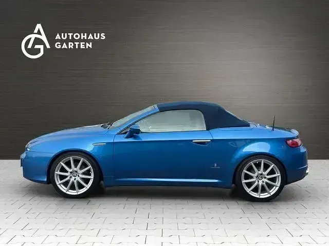 Gebraucht Alfa Romeo Spider Exclusive 185 PS (136 kW) 2007 Blau Cabrio