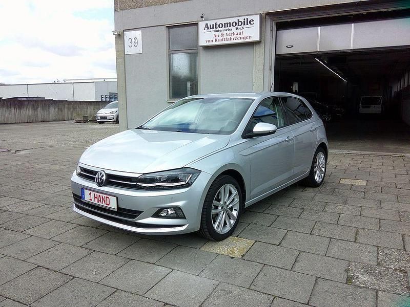 Gebraucht VW Polo Highline 116 PS (85 kW) 2018 Silber Kleinwagen