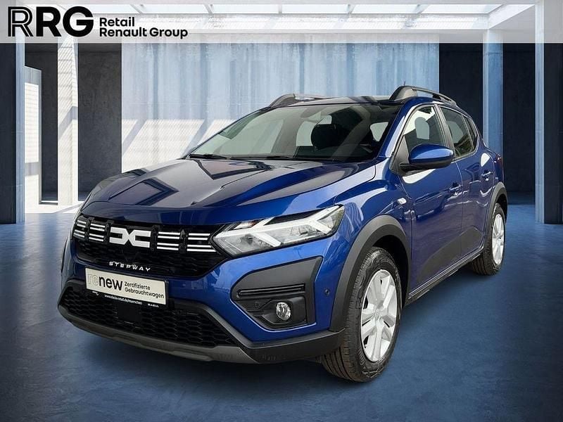 Gebraucht Dacia Sandero Expression 101 PS (74 kW) 2024 Stahlblau (blau) Limousine
