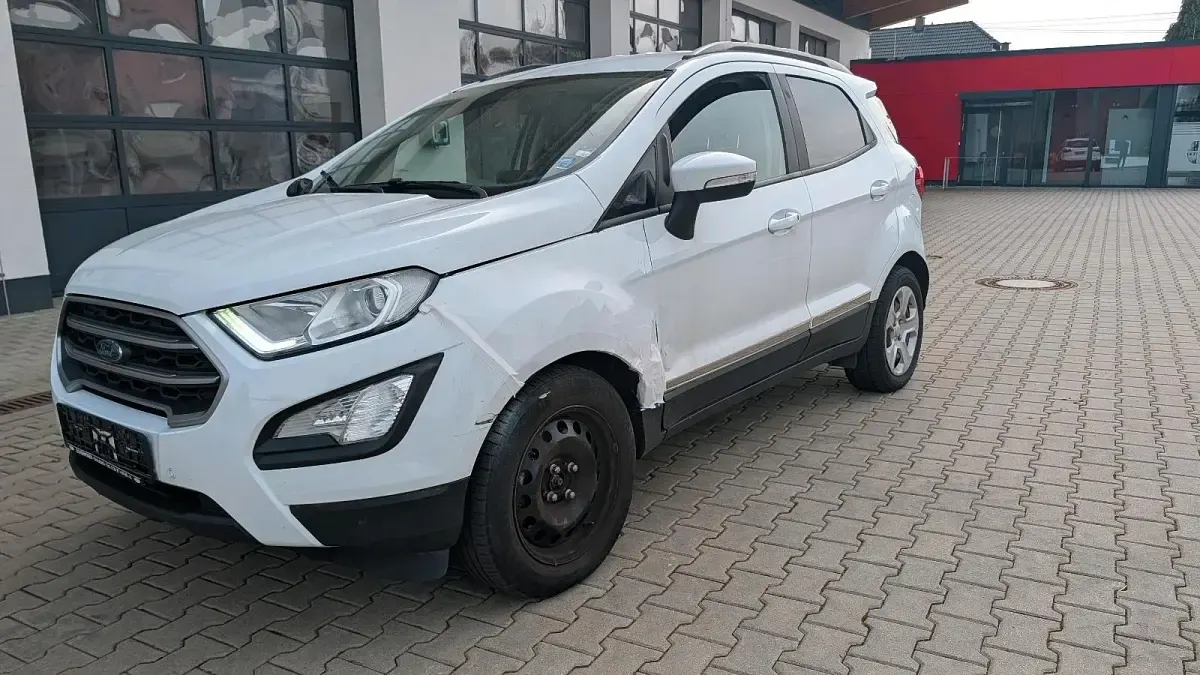 Gebraucht Ford Ecosport 101 PS (74 kW) 2019 Weiß SUV