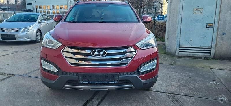 Rot Gebraucht 2013 Hyundai Santa Fe Premium SUV | 5.950 € (Superpreis) - Bild 1/4