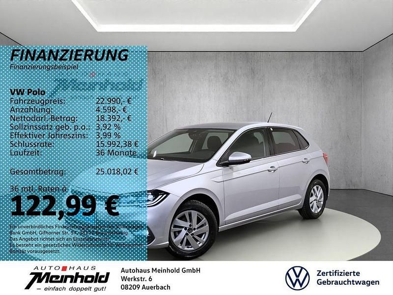 Reflexsilber metallic Gebraucht 2024 VW Polo IQ Drive Limousine | 22.990 € (Etwas zu teuer) - Bild 1/4