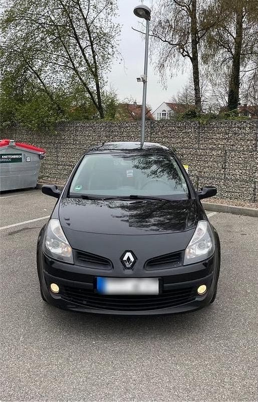 Gebraucht Renault Clio III Initiale 100 PS (73 kW) 2008 Schwarz Kleinwagen