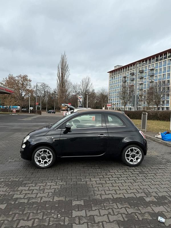 Gebraucht Fiat 500C 69 PS (50 kW) 2010 Schwarz Cabrio