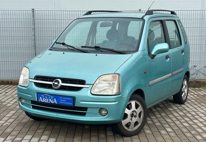 Grün Gebraucht 2002 Opel Agila Kleinwagen | 1.100 € (Fairer Preis) - Bild 1/4
