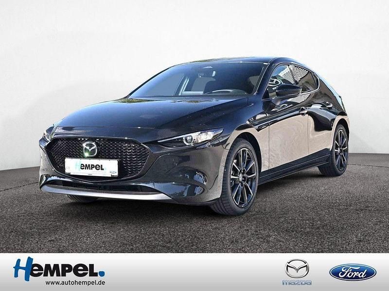 Schwarz Neu 2025 Mazda 3 Limousine | 26.590 € - Bild 1/4