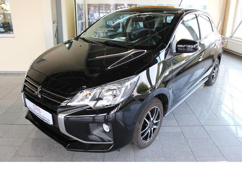 Pyrenees black Gebraucht 2022 Mitsubishi Space Star Spirit Limousine | 11.666 € (Fairer Preis) - Bild 1/4