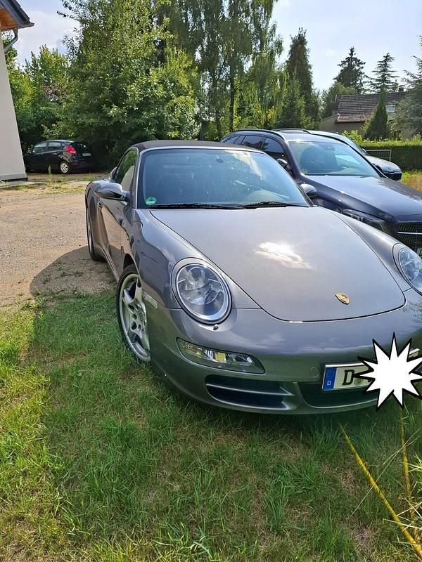 Grau Gebraucht 2008 Porsche 911 Cabrio | 65.000 € - Bild 1/4