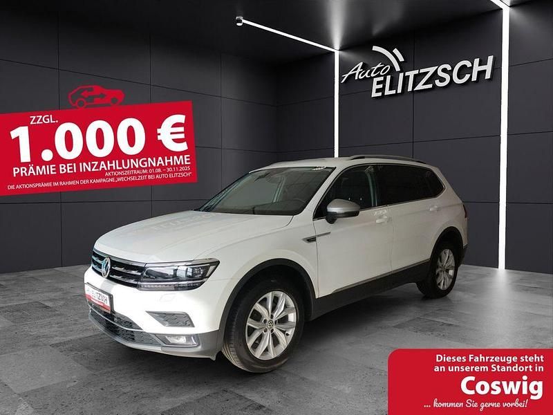 Weiß Gebraucht 2021 VW Tiguan Allspace Highline SUV | 29.850 € (Fairer Preis) - Bild 1/3