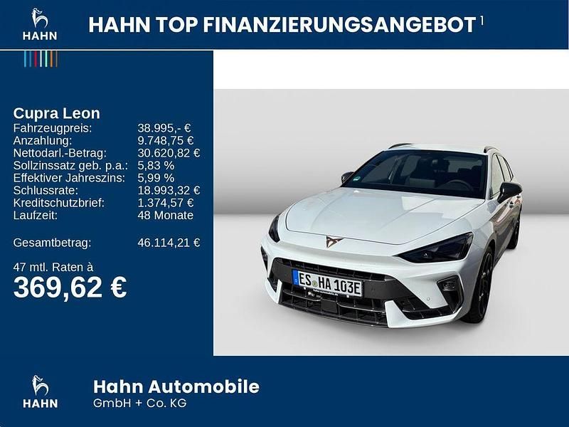 Gebraucht Cupra Leon VZ 177 PS (130 kW) 2025 Glacial weiß metallic Kombi