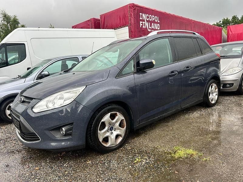 Grau Gebraucht 2014 Ford Grand C-Max Trend Van / Kleinbus | 3.900 € (Superpreis) - Bild 1/4