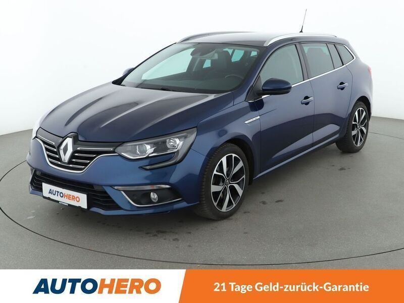 Blau Gebraucht 2020 Renault Mégane IV Bose Edition Limousine | 16.650 € (Fairer Preis) - Bild 1/3