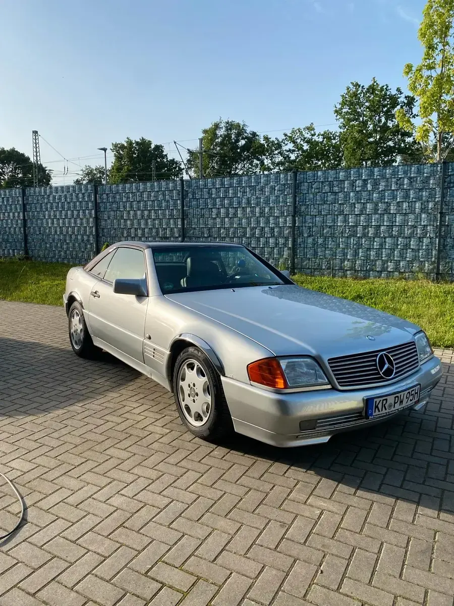 Gebraucht Mercedes SL280 193 PS (141 kW) 1994 Silber Cabrio