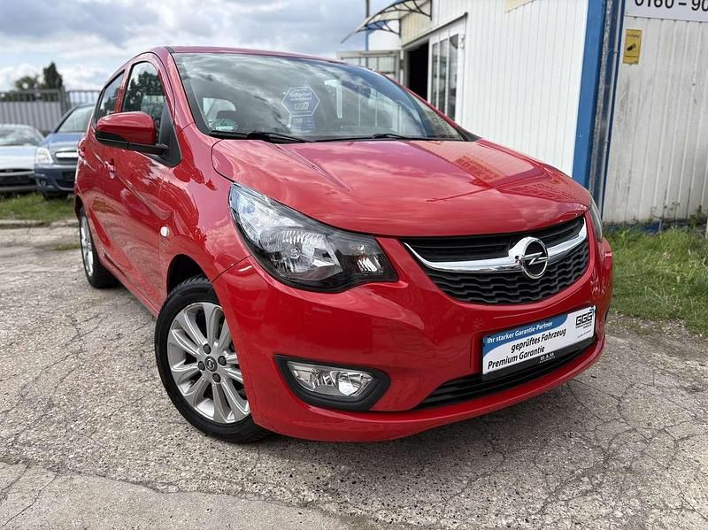 Rot Gebraucht 2019 Opel Karl Kleinwagen | 8.490 € (Fairer Preis) - Bild 1/4