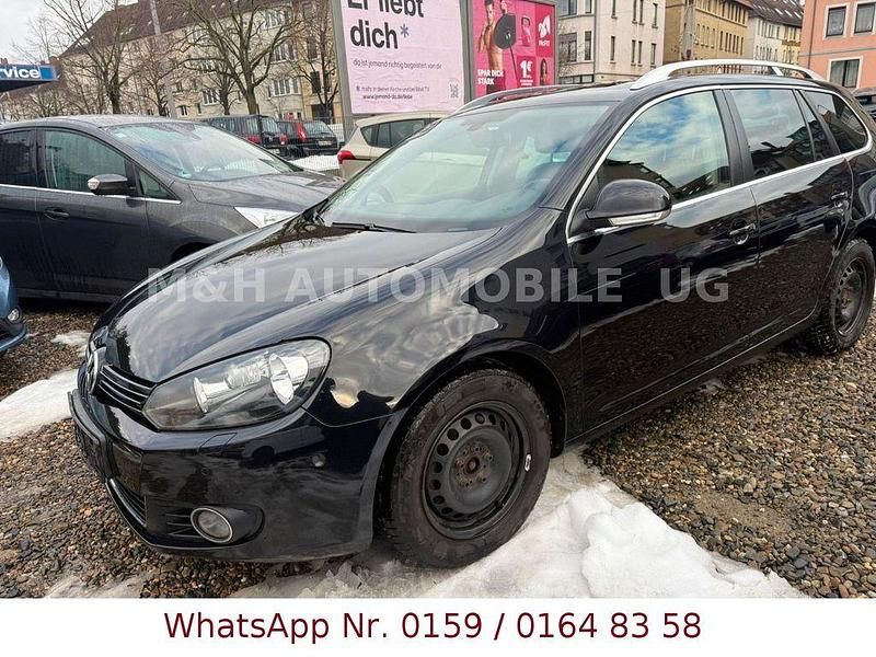 Gebraucht VW Golf VI Highline 122 PS (89 kW) 2012 Schwarz Kleinwagen