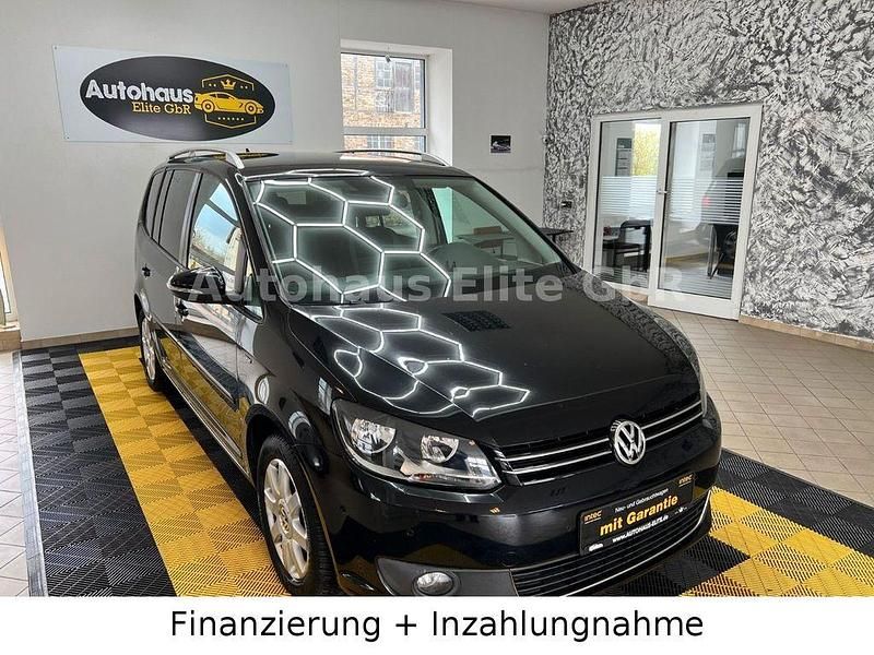 Gebraucht VW Touran Life 140 PS (102 kW) 2014 Schwarz Van / Kleinbus