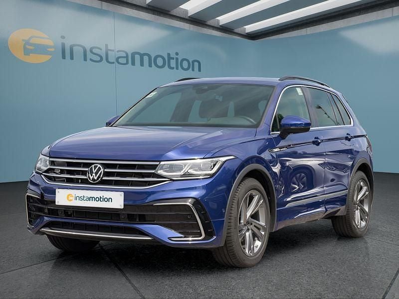 Blau Gebraucht 2023 VW Tiguan SUV | 30.799 € (Fairer Preis) - Bild 1/4