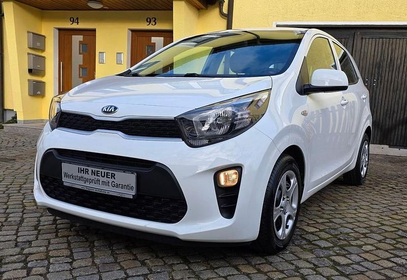 Weiß Gebraucht 2019 Kia Picanto Edition 7 Kleinwagen | 10.750 € (Fairer Preis) - Bild 1/4