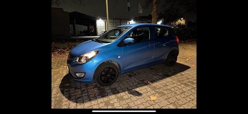 Blau Gebraucht 2016 Opel Karl Edition Kleinwagen | 6.200 € (Guter Preis) - Bild 1/4