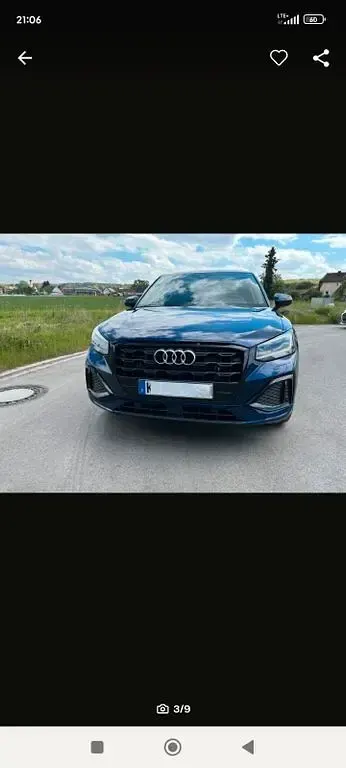 Gebraucht Audi Q2 Advanced 150 PS (110 kW) 2023 Blau SUV