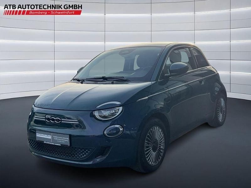 Ozean grün) (gruen Gebraucht 2023 Fiat 500e Style Kleinwagen | 22.990 € (Fairer Preis) - Bild 1/4
