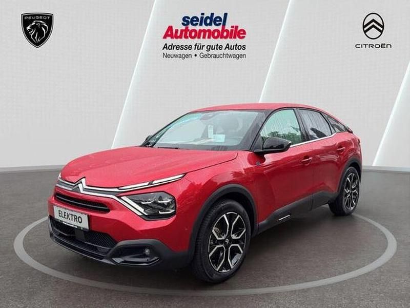 Rot Gebraucht 2023 Citroën e-C4 Shine Limousine | 18.950 € (Guter Preis) - Bild 1/4