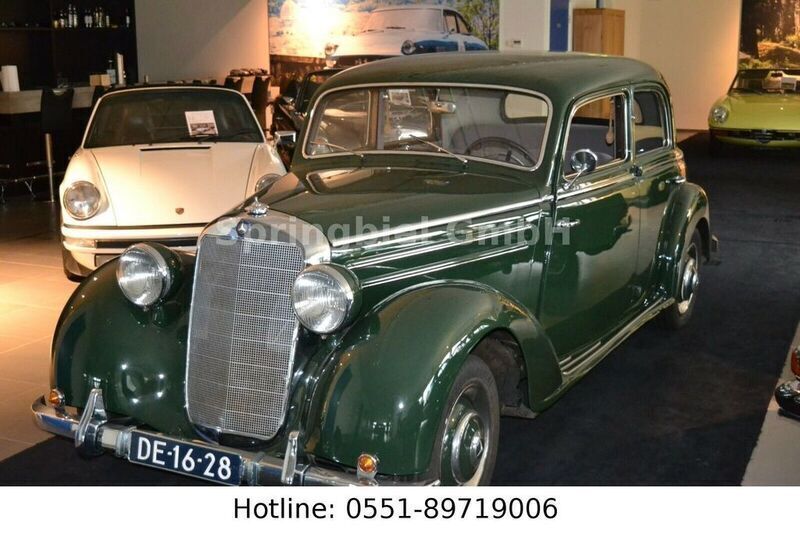 Grün Gebraucht 1953 Mercedes 170S Classic Limousine | 39.900 € - Bild 1/4