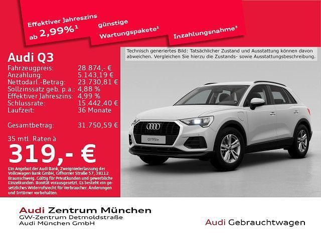 Ibisweiß Gebraucht 2022 Audi Q3 Performance SUV | 28.874 € (Guter Preis) - Bild 1/2