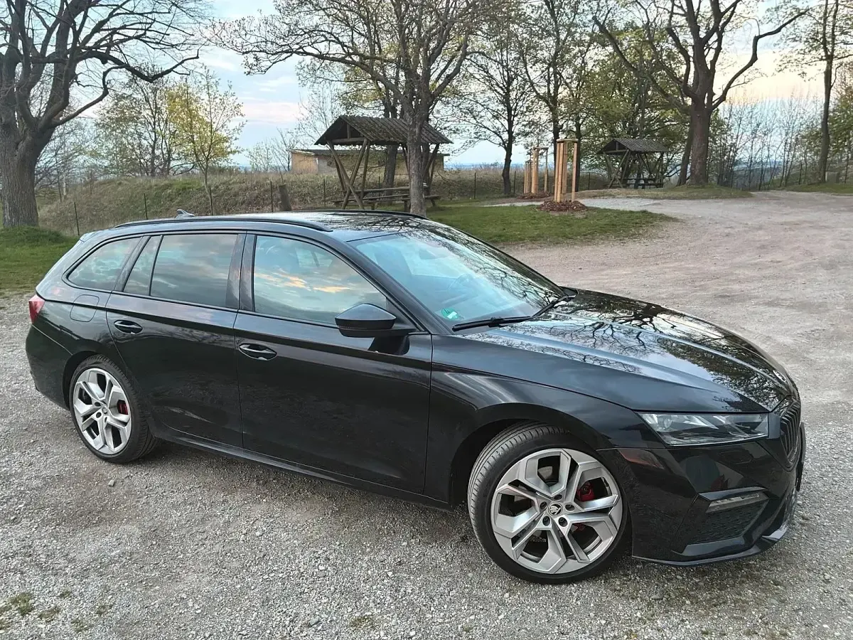 Gebraucht Skoda Octavia RS 200 PS (147 kW) 2021 Schwarz Kombi